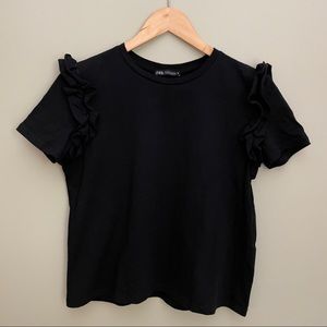 Set of Two Zara Ruffle Tees